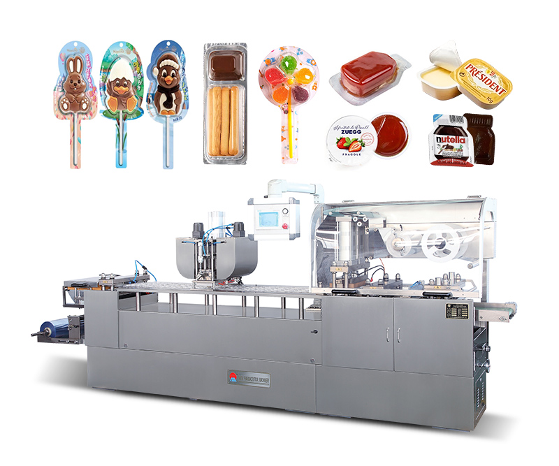 DPP-260T 平板式自动泡罩包装机 (食品包装)